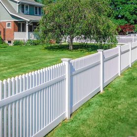 charlotte fencing white vinyl picket fence